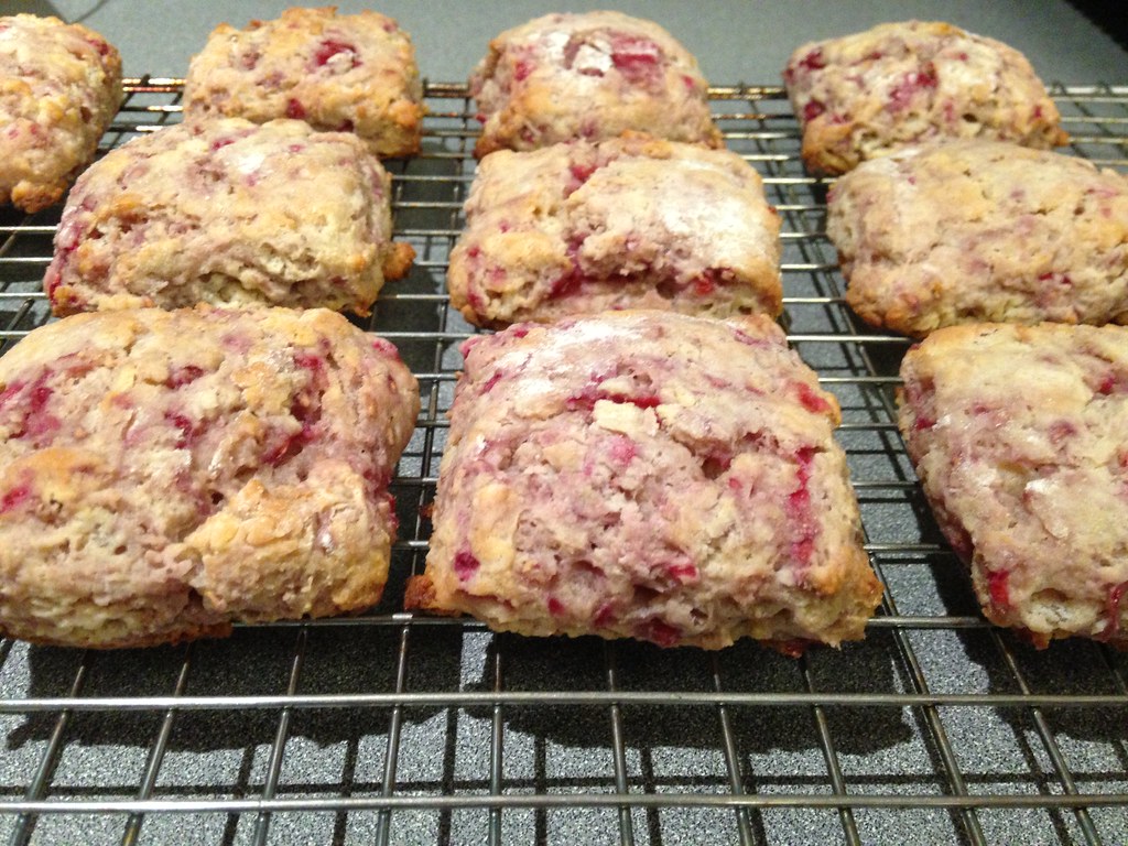 Whole Wheat Raspberry Ricotta Scones These scones are ligh… Flickr