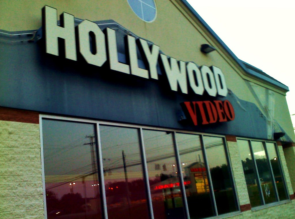 Hollywood Video in 2012 I managed to get this picture back… Flickr