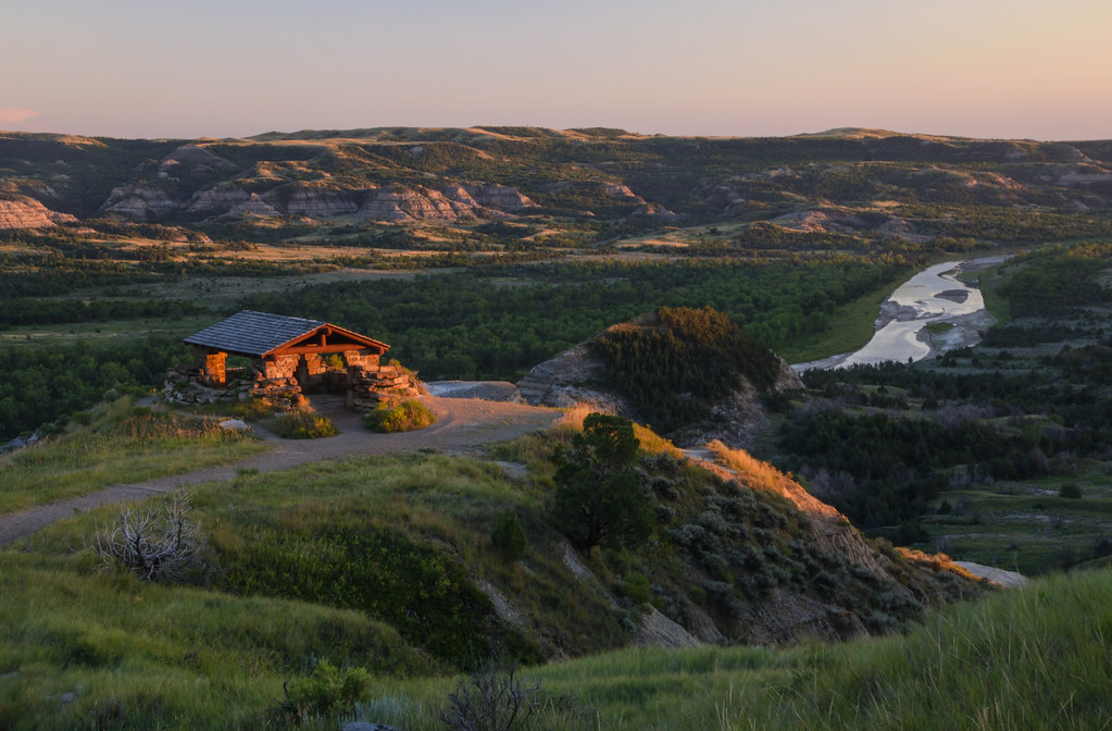 River Bend Overlook Theodore Roosevelt National Park, Nort… ap0013
