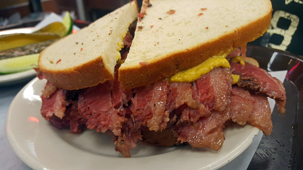Corned Beef Sandwich at Katz's Delicatessen, Lower East Si… Flickr
