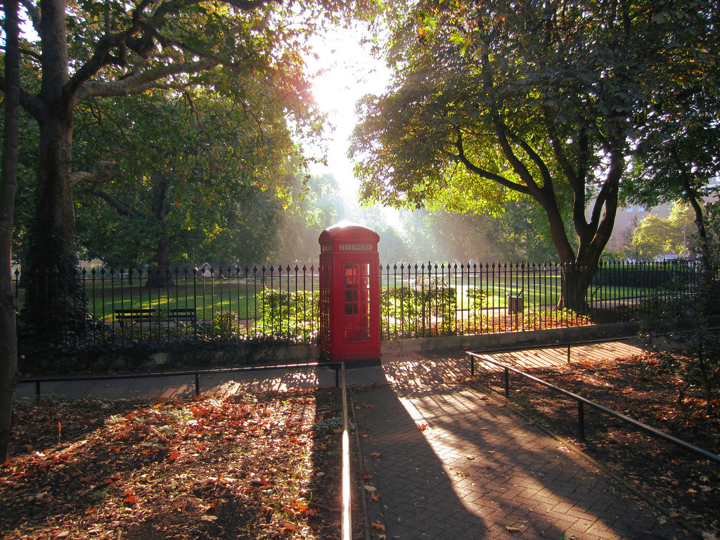 Bloomsbury phone booth Art DiTommaso Flickr