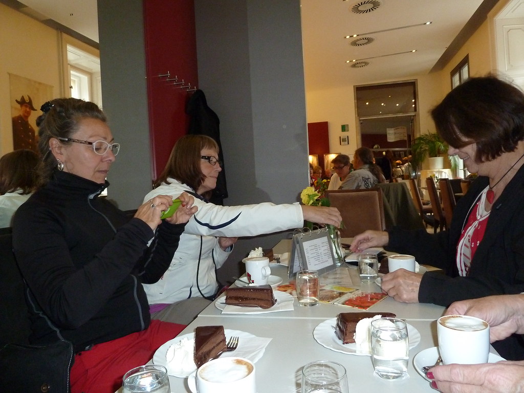 Wien 015 Sachertårta & kaffe på Spanska Ridskolan Anna Strömbäck