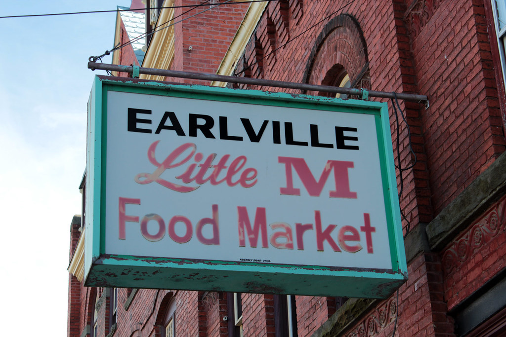 Earlville Little M Food Market In the Opera House building… Flickr