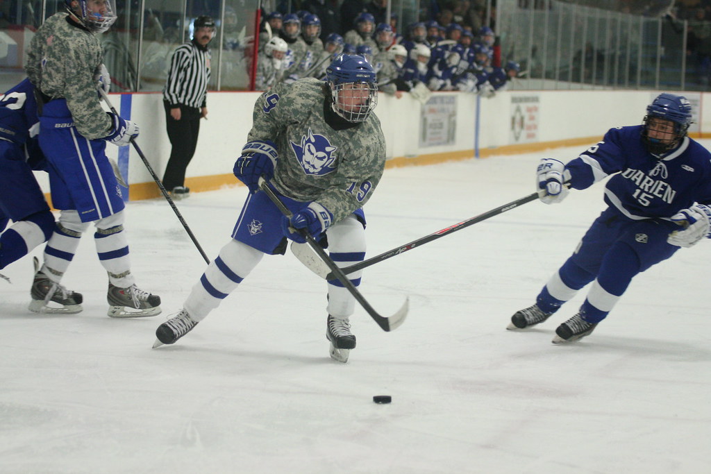 WH Hockey vs Darien Flickr