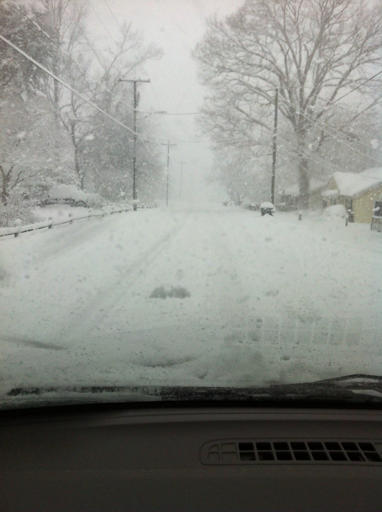 Driving Home in 16 Inches of Snow Elkin NC geonurse13 Flickr