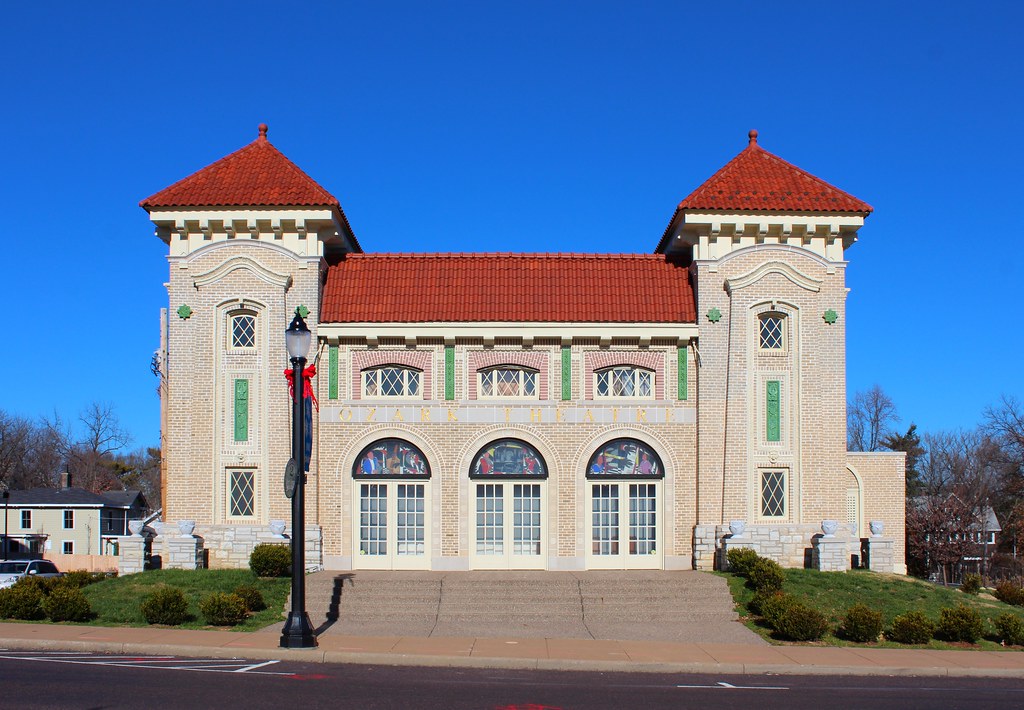 The Ozark Theatre This former movie theater in ster Gro… Flickr