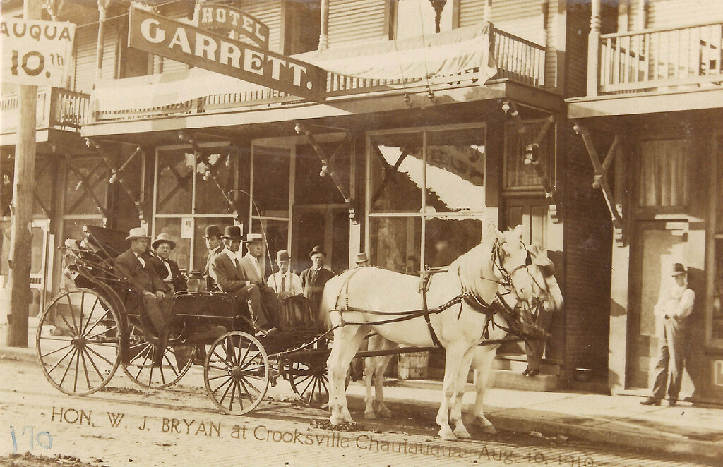 W. J. Bryan in Crooksville, Ohio (1910) Perry County Historical and