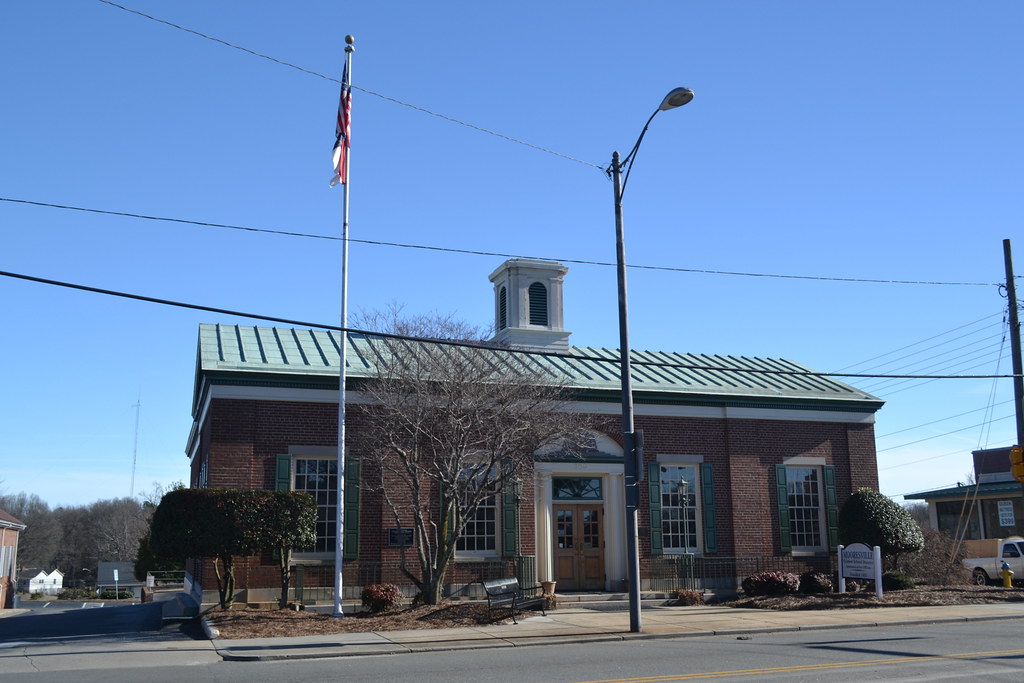 Old Mooresville Post Office, Mooresville NC, Downtown, Ire… Flickr