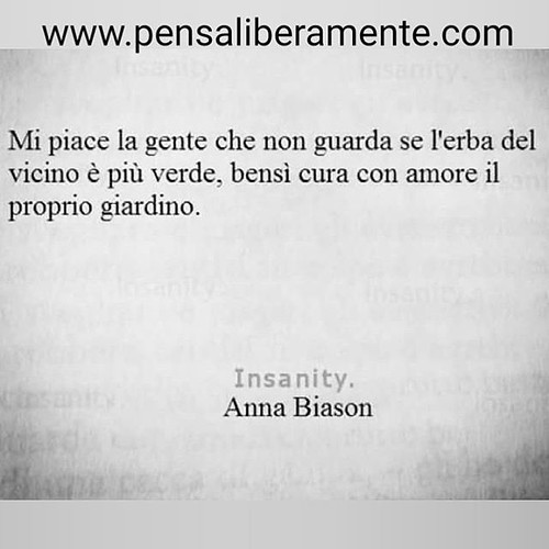 Chi si fa i fatti propri campa cent'anni... PensaLiberaMe… Flickr