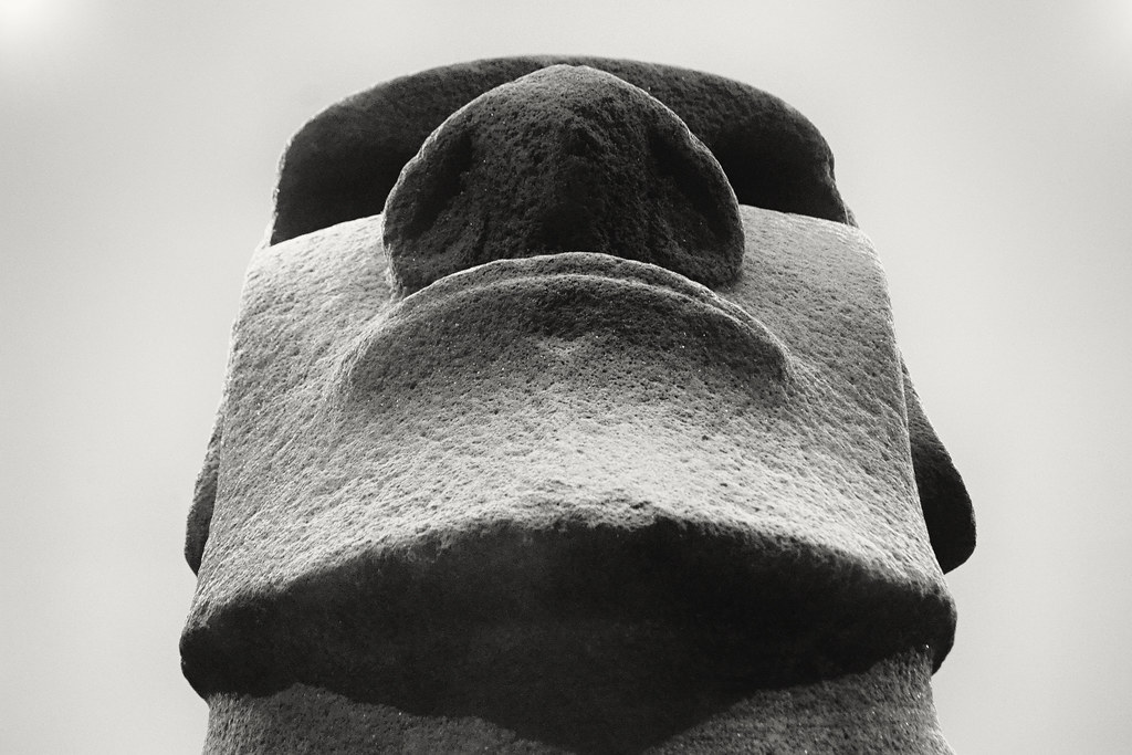 Easter Island Head at the British Museum Adam Bermingham Flickr