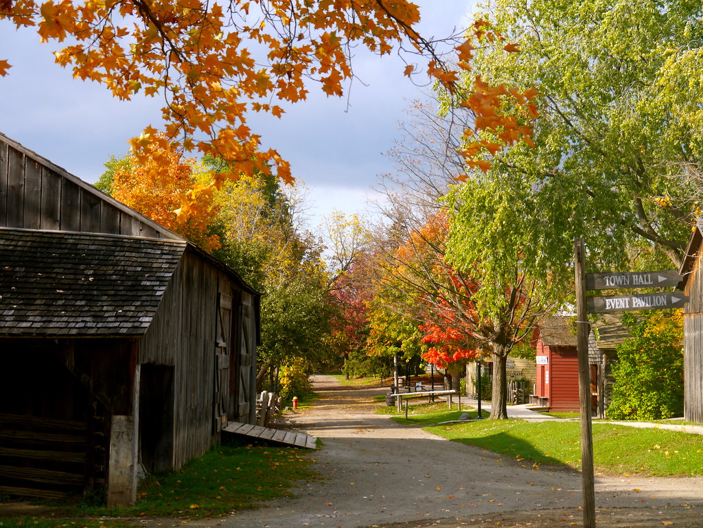 Black Creek Pioneer Village fall foliage continued 5 Flickr