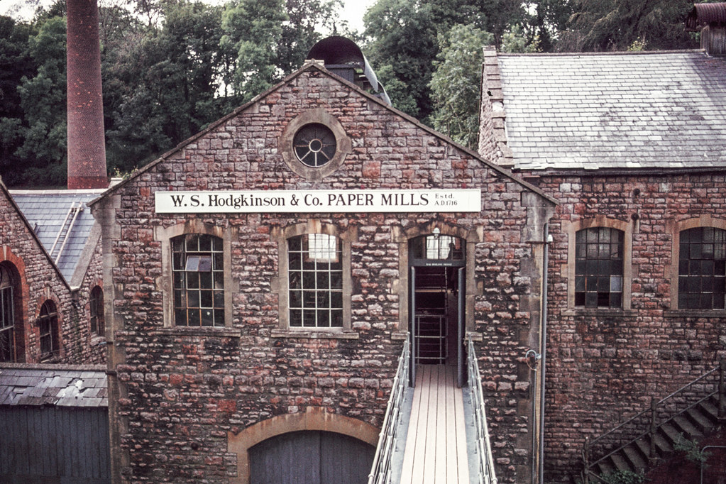 Wookey's Hole Paper Mill Scanned 1976 Slide Dave Reese Flickr