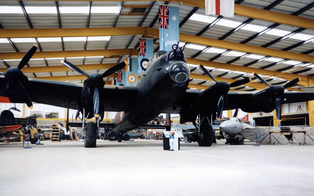 Lancaster Airport Lockheed Events 2023 Strathallan Aircraft Museum Lancaster Alan Waddell Flickr