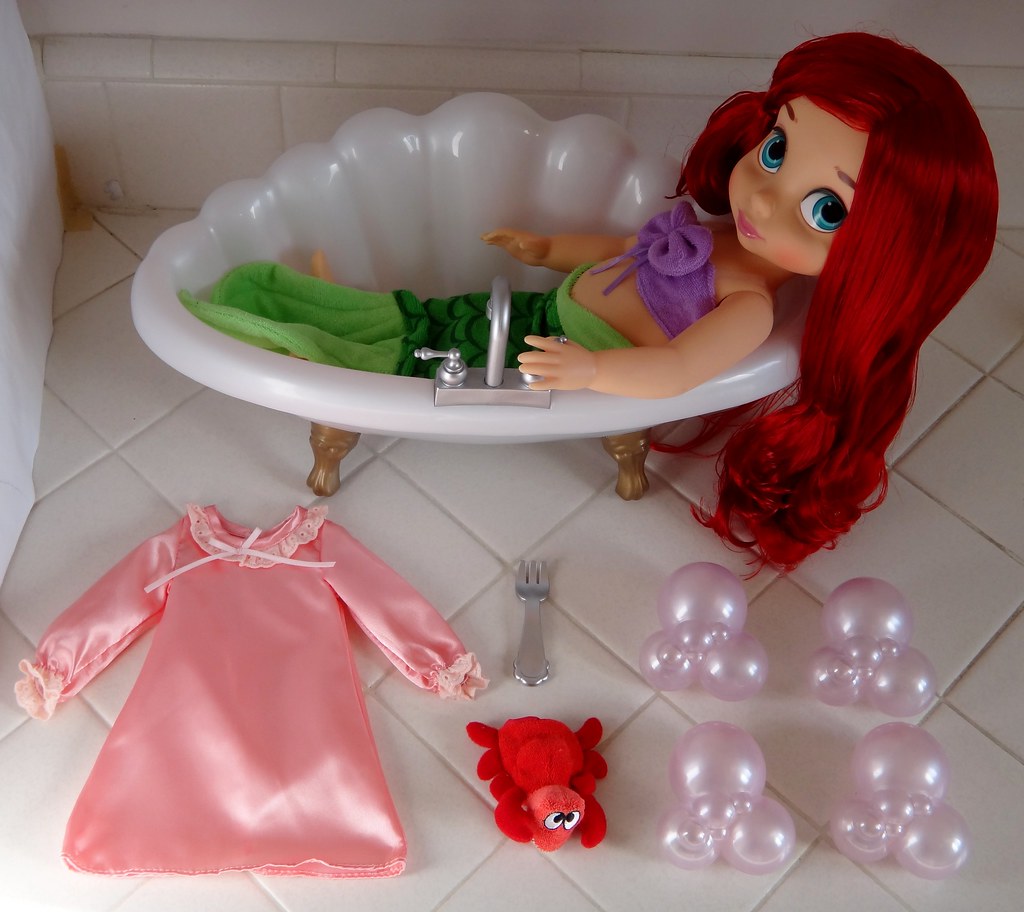 Ariel Deluxe Bathtub Gift Set Disney Animators' Collecti… Flickr