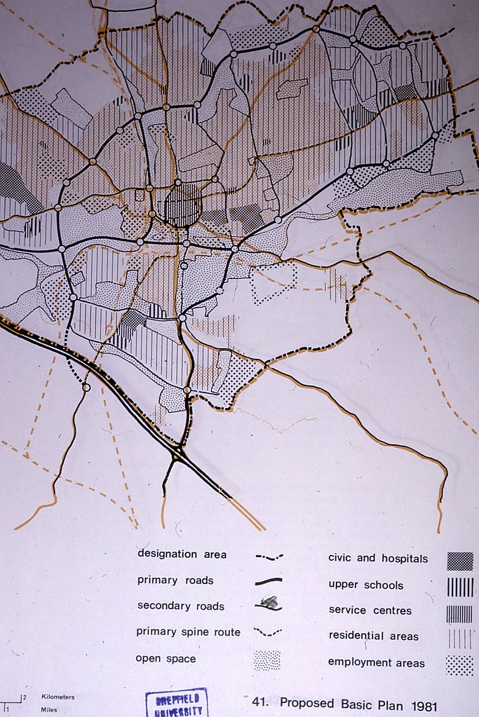 Proposed basic plan 1981, Northampton These slides were us… Flickr