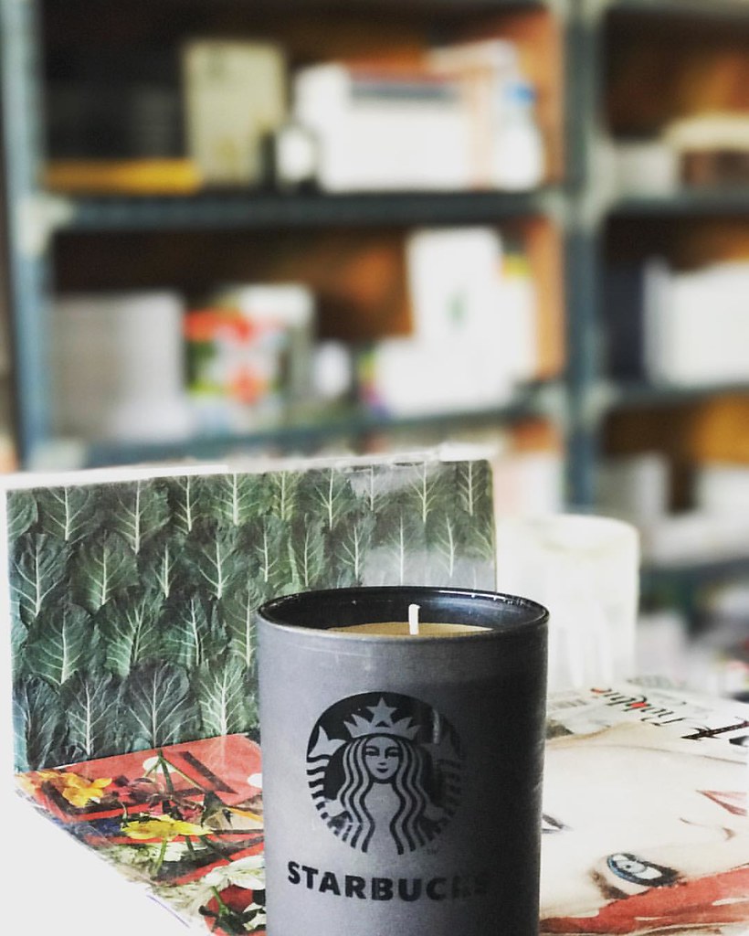 Starbucks Home Candle. Smell like coffee shop. Only at SB … Flickr