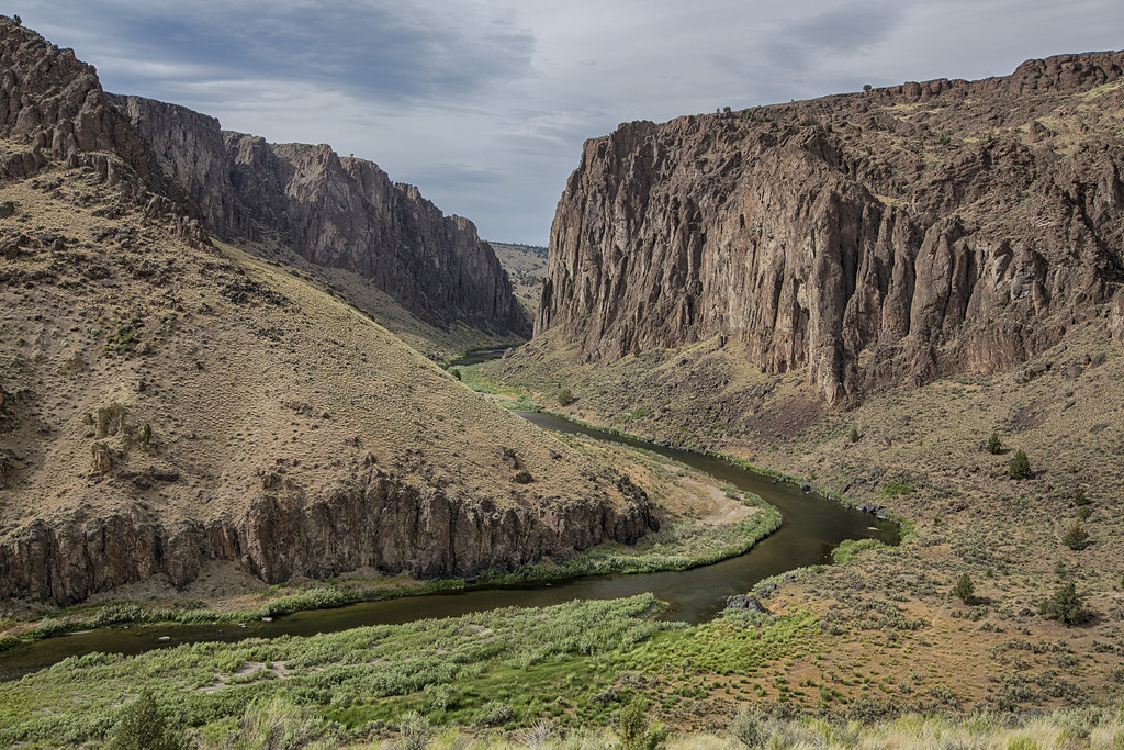 Owyhee River The "Grand Canyon" of Oregon! Deep down into … Flickr