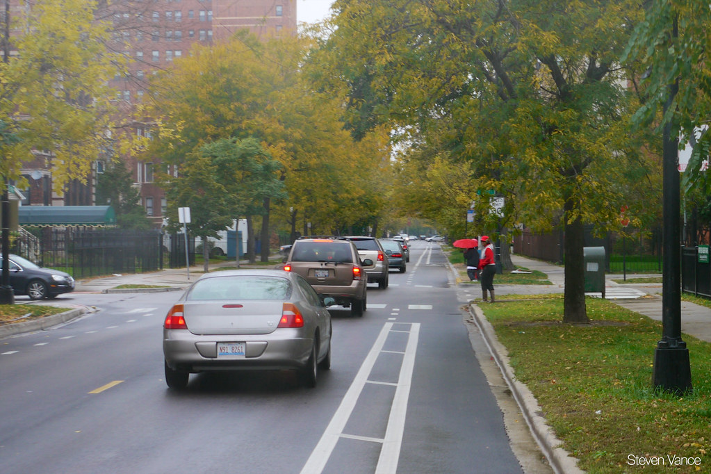 Bicycling on South Shore Drive Steven Vance Flickr