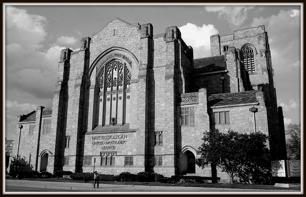Metropolitan United Methodist Church Woodward Avenue Faca… Flickr