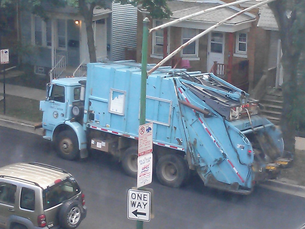 Chicago Garbage Truck Chicago Public Works Arvell Dorsey Jr. Flickr