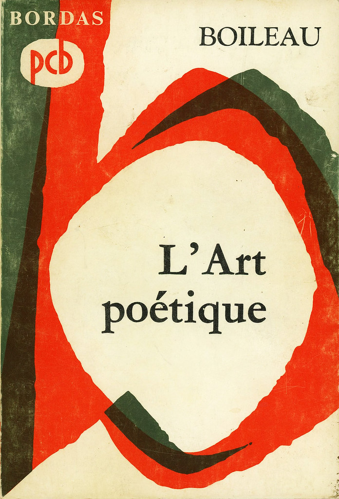 Bordas Boileau L'Art poétique Boileau L'Art poétiq… Flickr