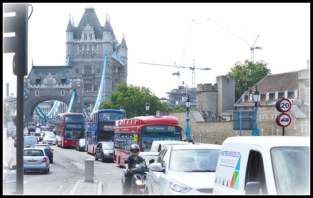 Tower Bridge Congestion Framed david_pryor2001 Flickr