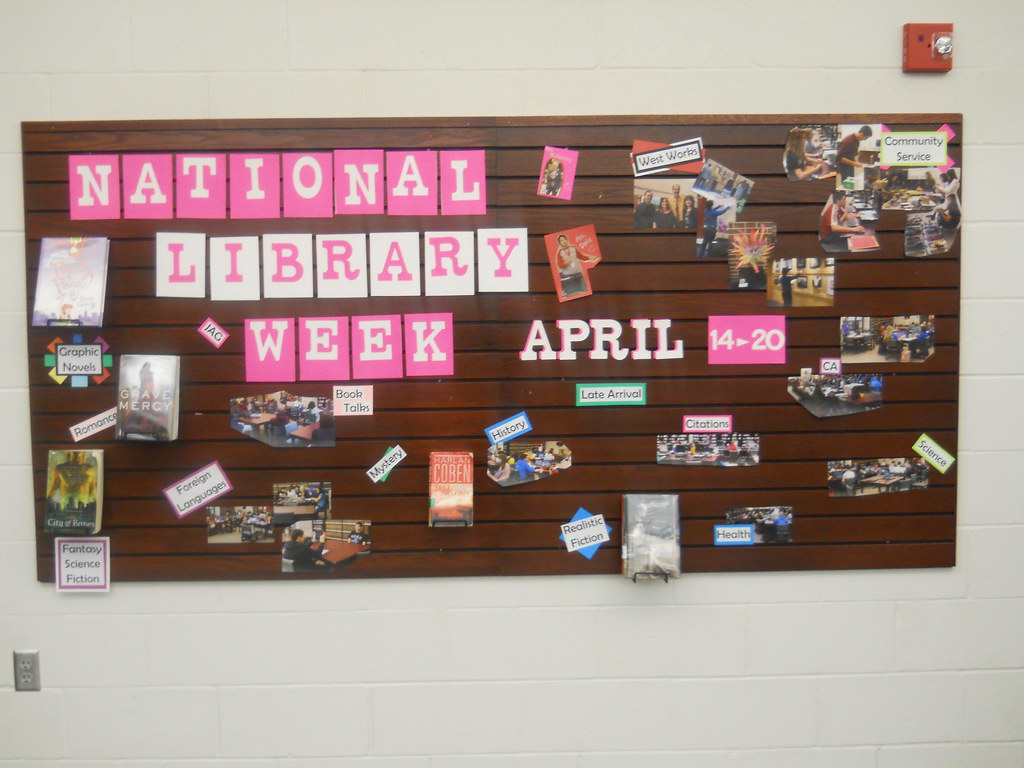 National Library Week Blue Valley West Library Flickr