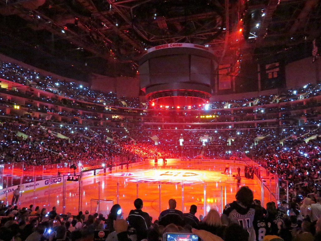 Stanley Cup Fire Stanley Cup finals game 1, Staples Center… Flickr