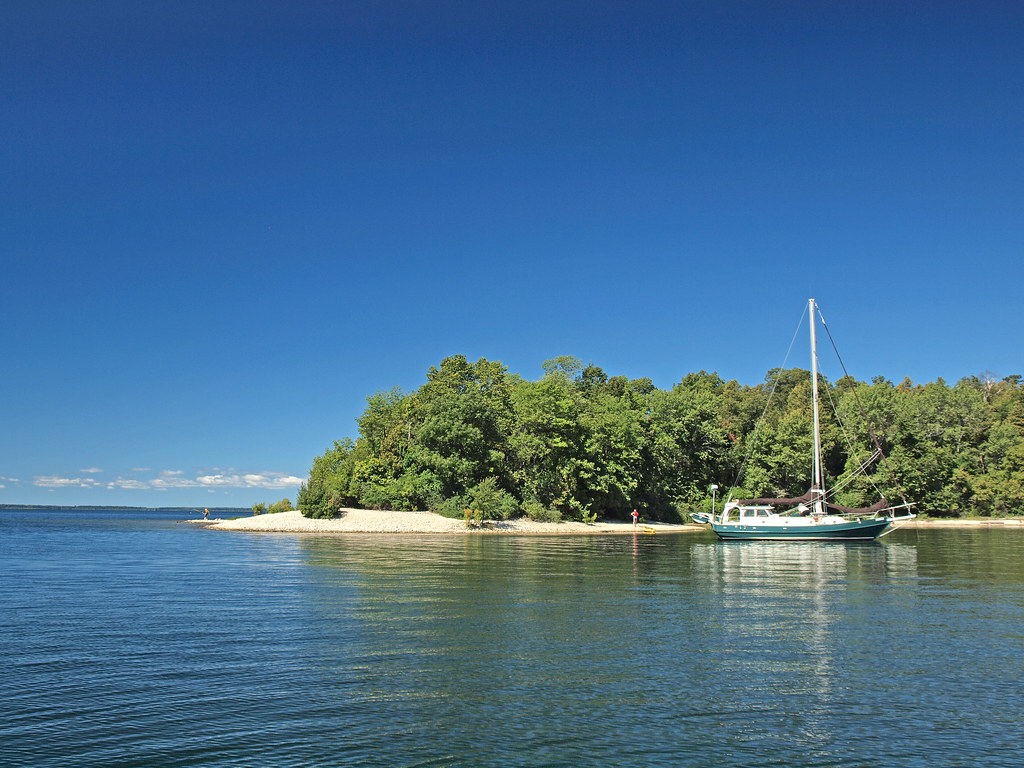 Horseshoe Island is an island in Green Bay in Door County,… Flickr