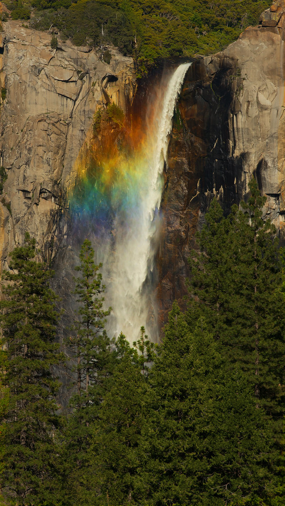 Yellowstone Bridal Veil Falls Rainbow For a few weeks … Flickr