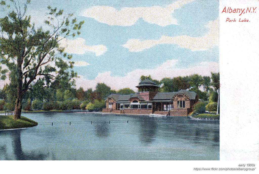 washington park albany ny early 1900s AlbanyGroup Archive Flickr