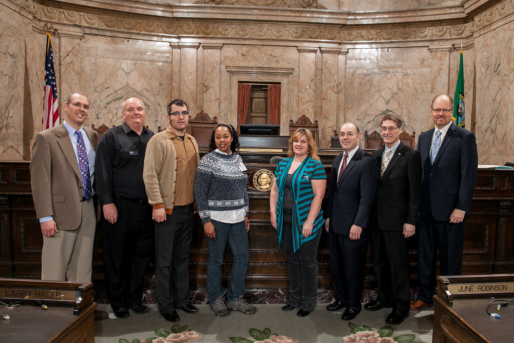 The City of SedroWoolley visits the State Capitol Flickr