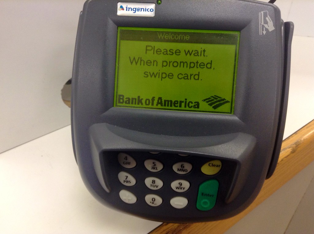 Bank of America Credit Card Scanner Reader Electronic Devi… Flickr