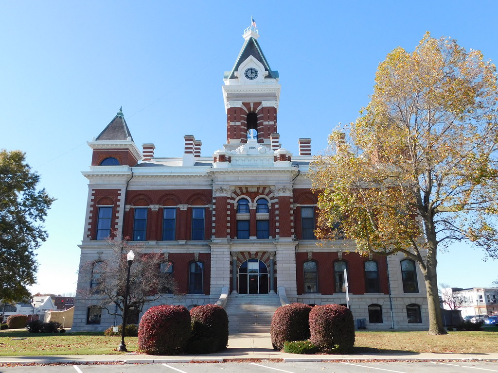 Gibson County Courthouse Princeton, Indiana Constructed be… Flickr