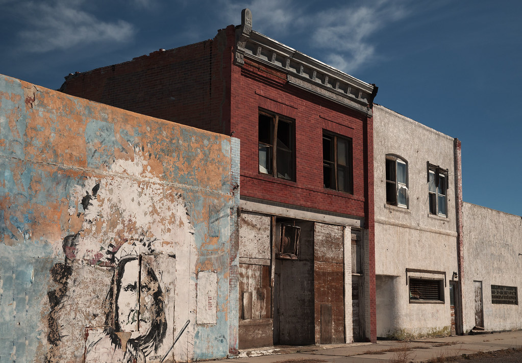 Ghost Town Old Part of Town in Shoshoni, WY. This is near … Flickr