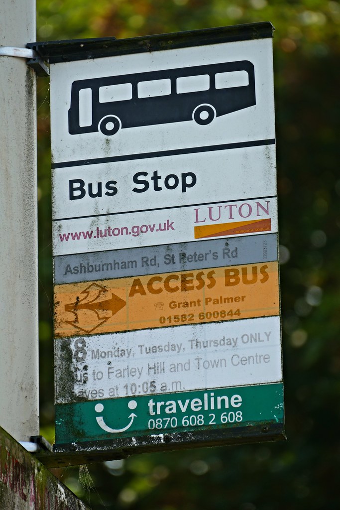 Bedfordshire Bus Stops Longcroft Road, Luton Flickr