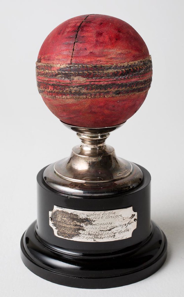 Cricket ball presented by the Scottish Cricket Union Flickr