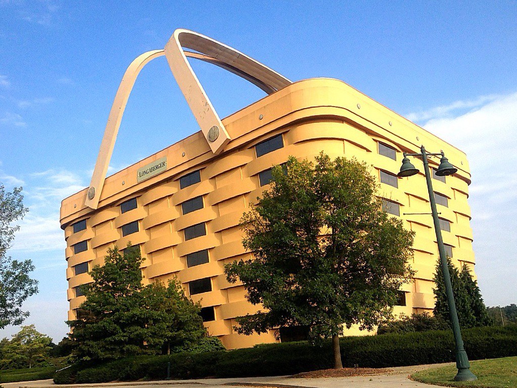 Longaberger Giant Basket Newark, OH. Seven story building … Flickr