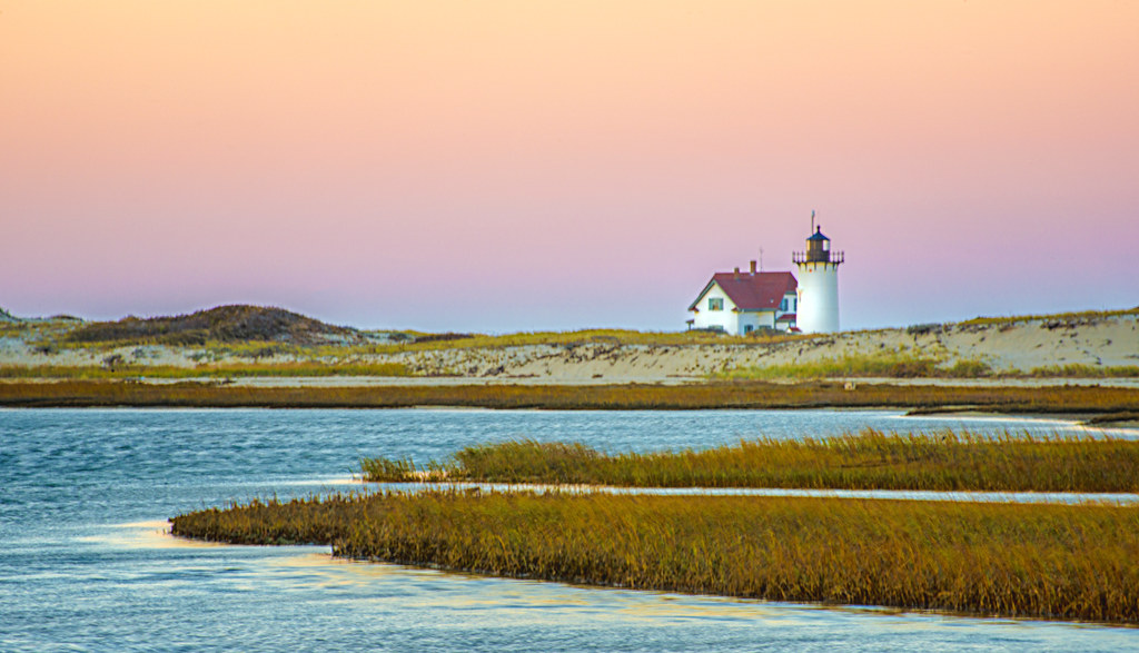 Hatches Harbor light Louise Shoemaker Flickr