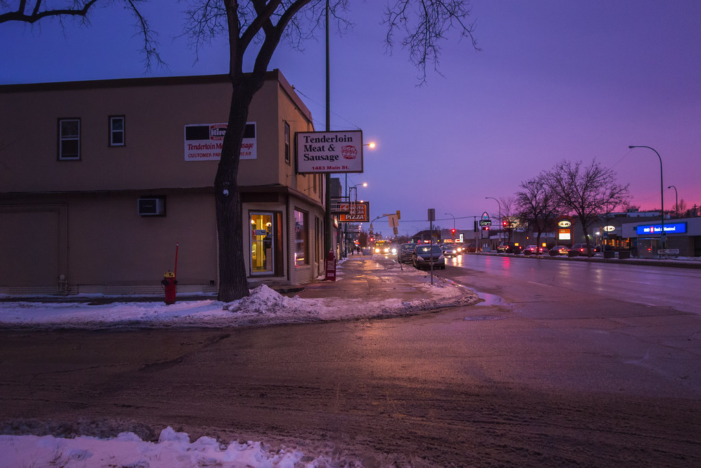 Tenderloin Meats Main Street, Winnipeg, Manitoba. Bryan Scott Flickr