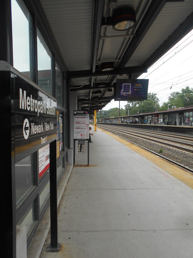 Metropark Station Iselin, New Jersey Adam Moss Flickr