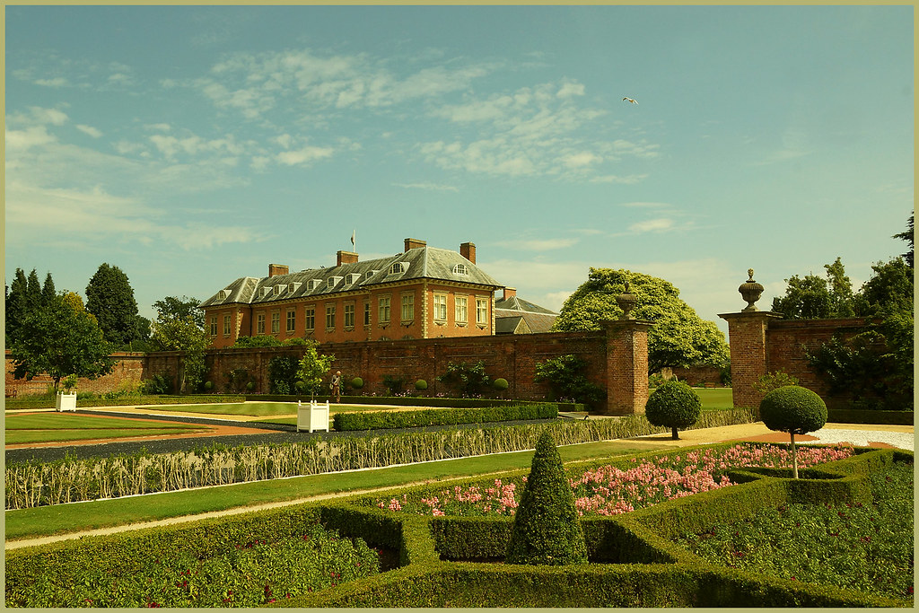 WALLED GARDENS TREDEGAR HOUSE Tredegar House is an archite… Flickr