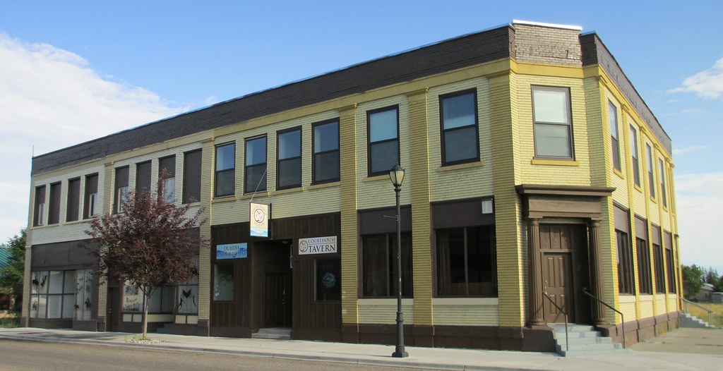 Old Clark County Courthouse (Dubois, Idaho) The leftmost s… Flickr