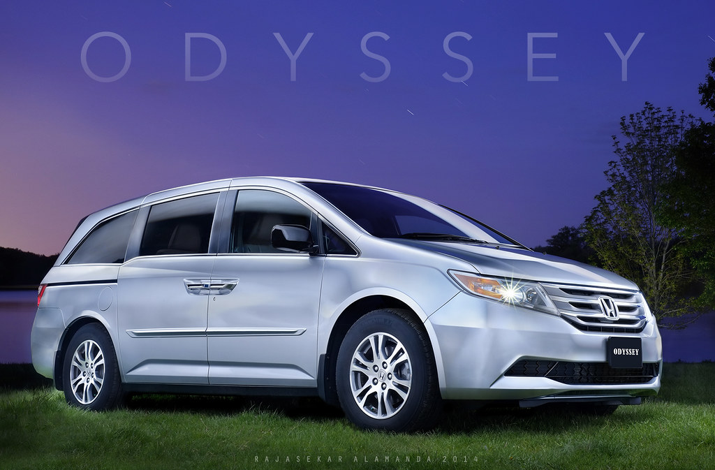 Honda Odyssey Light Painting. This time I chose to start t… Flickr