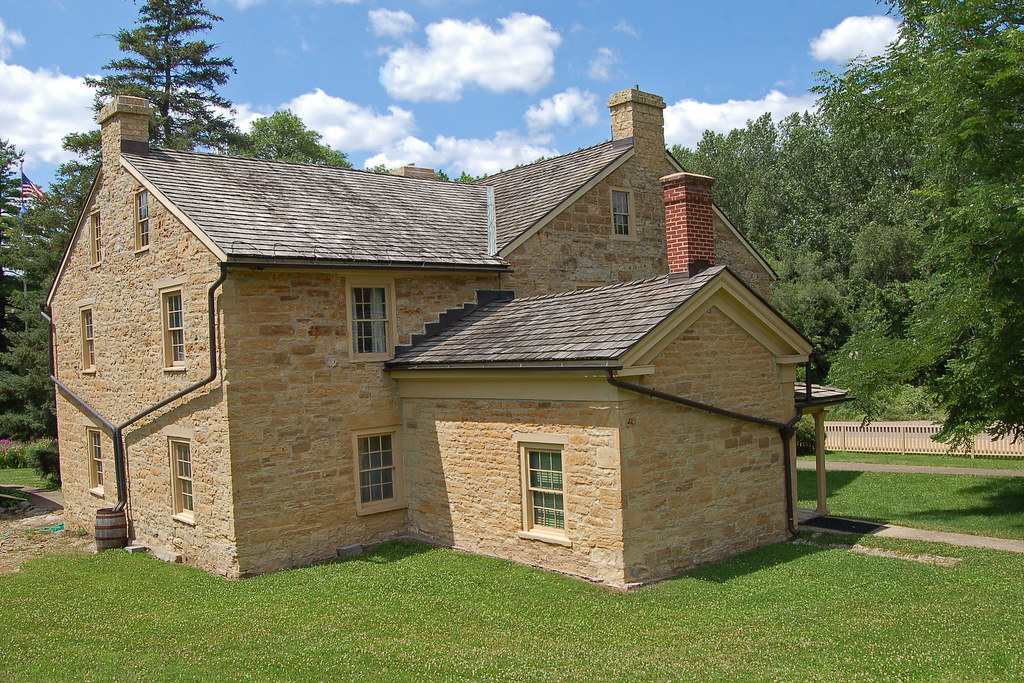 Minnesota, Mendota, Sibley House Historic Site, Sibley Hou… Flickr