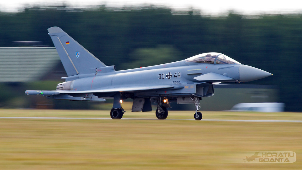 Eurofighter Typhoon S 30+49 Luftwaffe Rostock Laage 2014… Flickr