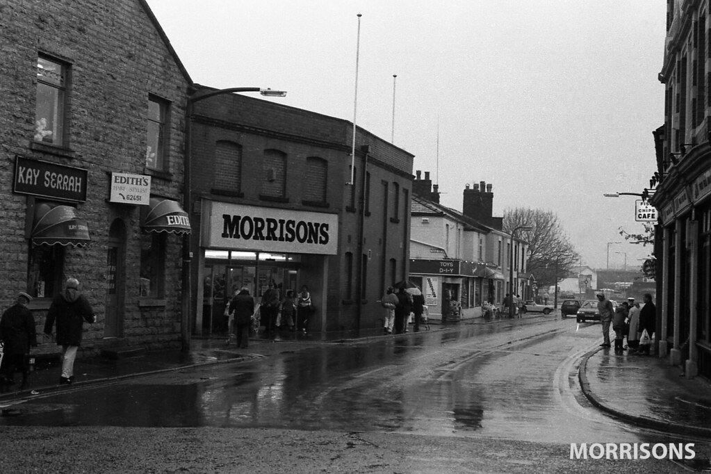 MORRISONS Clifford Street, Chorley 1990 Morrison's old sto… Flickr
