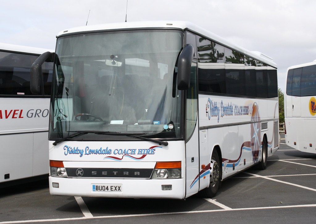 Kirkby Lonsdale Coach Hire Carnforth BU04EXX seen in the… Flickr