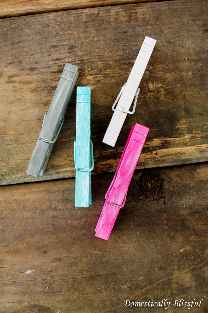 Painted Decorative Clothespins Decorative Clothespins dom… Flickr