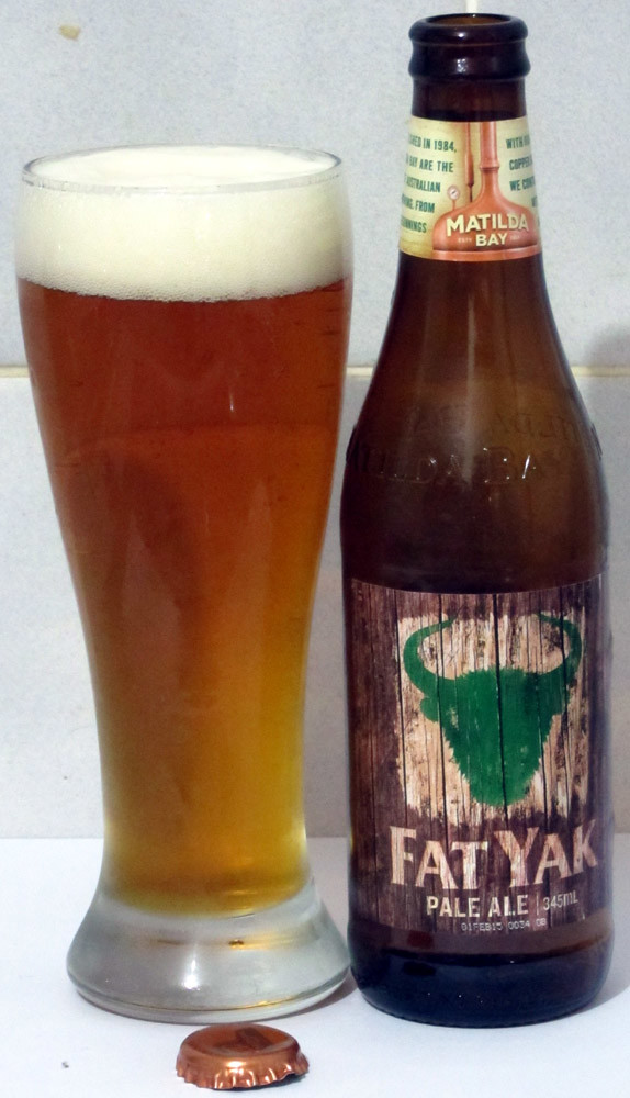 Fat Yak Pale Ale A rather good, but not notable, pale ale.… Den